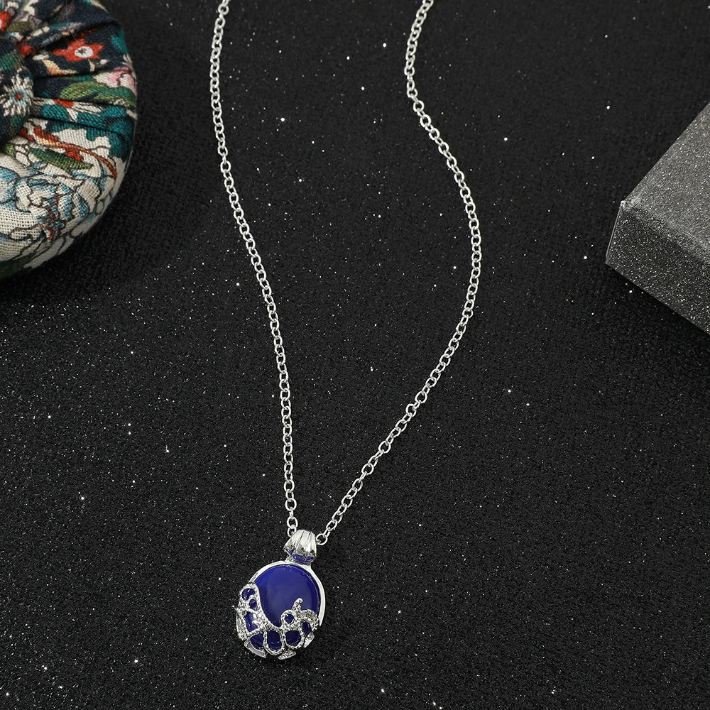 Vintage Katherine Pendant Necklace from the Vampire Diaries Women's Cosplay Jewelry Movie Fans
