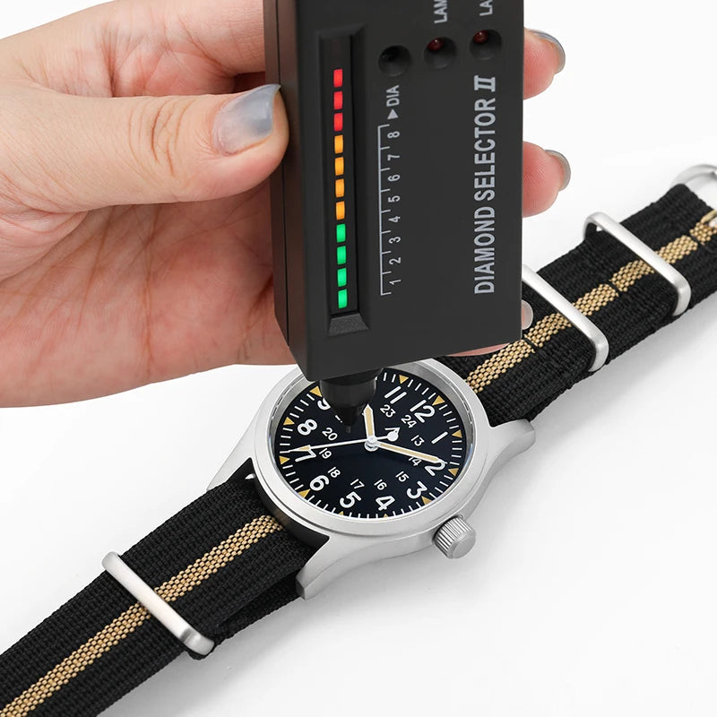 Militado ML05 Vintage Watch VH31 Sweep Second Movement Domed Sapphire Crystal With High Clear AR Coating Luminous 38mm Watche