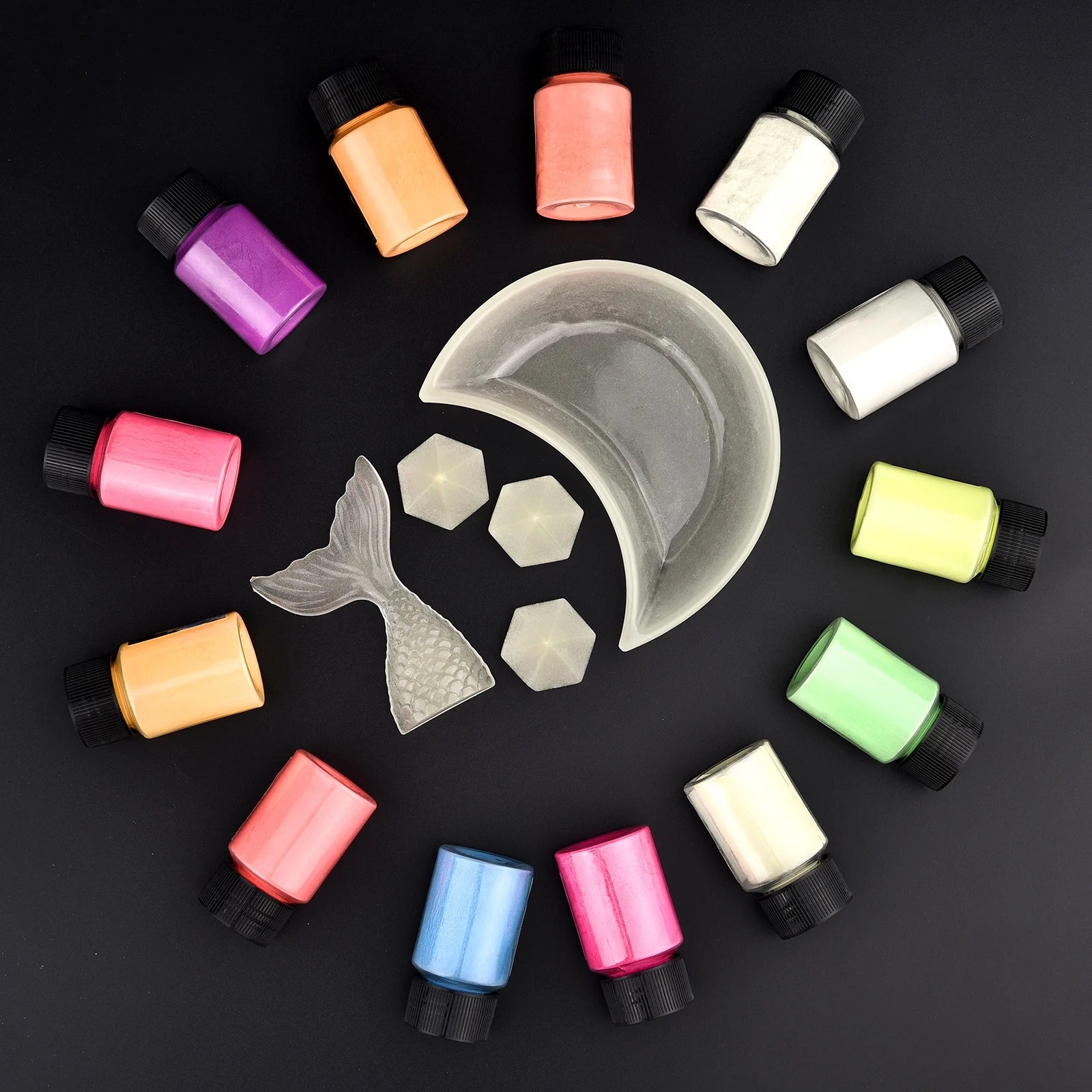 20g Long Lasting Bright Luminous Powder Paint Epoxy Resin Pigment Glow In The Dark Fluorescent Powder DIY Jewelry Making Fill