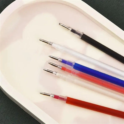 10Pcs/Set Heat Erasable Magic Marker Pen Temperature Disappearing Fabric Fabric Pens Line Marking DIY Craft Sewing Accessorie