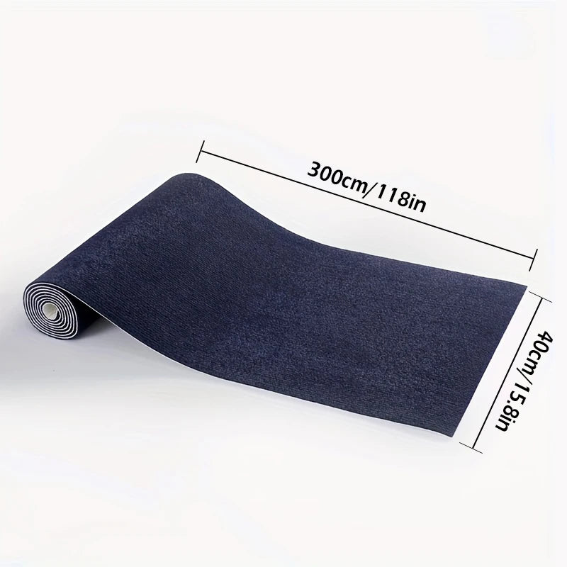 Self-adhesive Carpet Living Room Kitchen Rugs for Bedroom Water Uptake Home Decor Solid Color Bathroom Staircase Rug Decorati