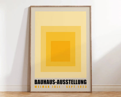 Mid Century Bauhaus Geometric Canvas Prints Poster Retro Abstract Wall Art Painting Pics for Modern Living Room Home Decorati