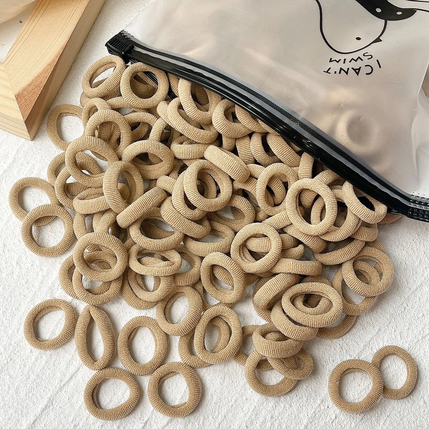 20/50pcs Kids Elastic Hair Bands Girls Sweets Scrunchie Rubber Band for Children Hair Ties Clips Headband Baby Hair Accessori