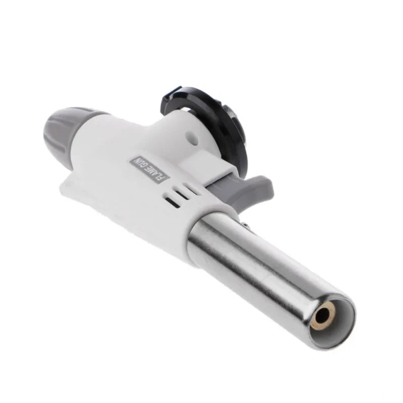 Torch Cooking AutoIgnition Butane Gas Welding-Burner Welding Gas Burner Flame Gas Torch Flame Gun Blow for BBQ Camping Cookin