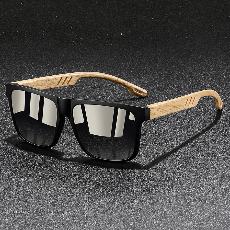 Fashion Vintage Square Square Frame Sunglasses Men Women Fishing Driving Man Designer Sun Glasses Eyewear
