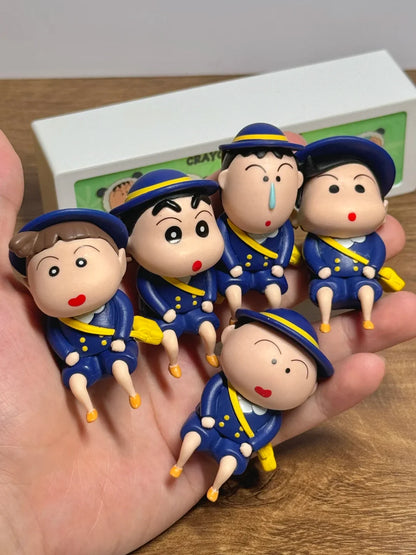 In Stock Animexiaoxin Ornament Desktop Decoration Cute Living Room Tv Cabinet Foyer Figurine Creative Kawaii Doll Birthday Gi