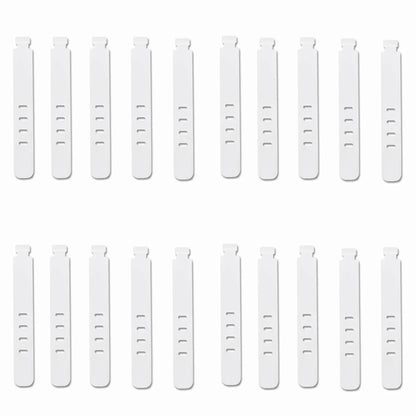 20/12/4PCS Cable Ties Cord Organizer Management Silicone Wire Holder Straps Zip Clips Reusable Tie Wraps Keeperwinder Rubber