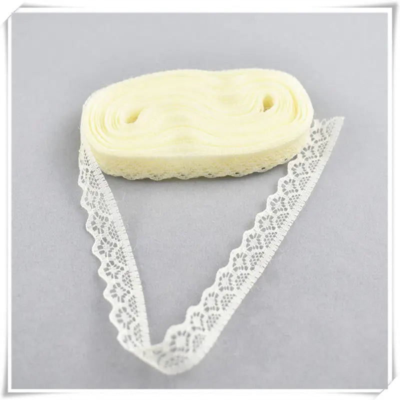 10yards lace Ribbon tape width 14MM African lace fabric DIY wedding decoration accessories,women's wear,floral accessories et
