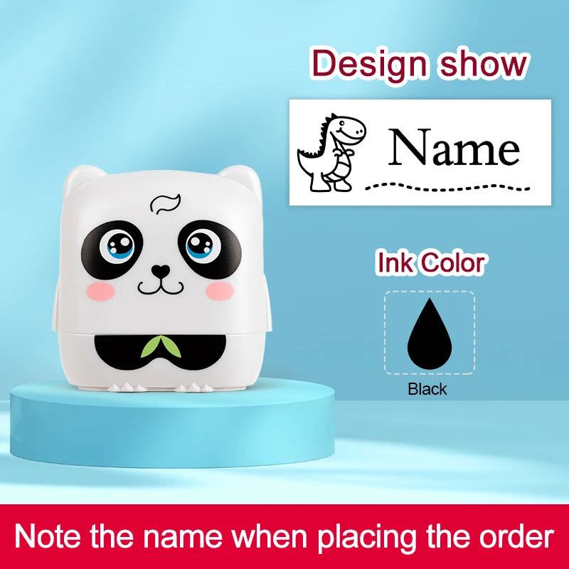 ‌Personalized Custom Name Stamp for Kids - Waterproof Durable School Stamp, Non-Fade Ink,Unique Educational Gift for Students