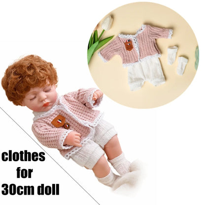 Doll Clothes for 30cm Doll Dress Jumpsuit Doll Clothing Accessories American Doll Accessories Fit For 12inch Baby Doll DIY To