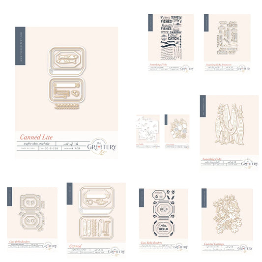 Canned Lie Die 2026 New Metal Cutting Dies Clear Stamps DIY Scrapbooking Birthday Embossing Photo Album Greeting Card Handmad