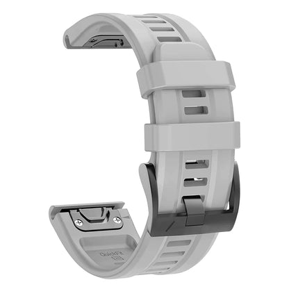 QuickFit 22mm 26mm Strap for Garmin Epix Gen 2 Silicone Band for Garmin Fenix 7 7X 5Plus 6XPro Enduro 2 Bracelet Watchband - 