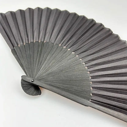 Black Hand Fan Vintage Folding Fans Wedding Party Favor Supplies Dance Home Party Folding Decorative Fans