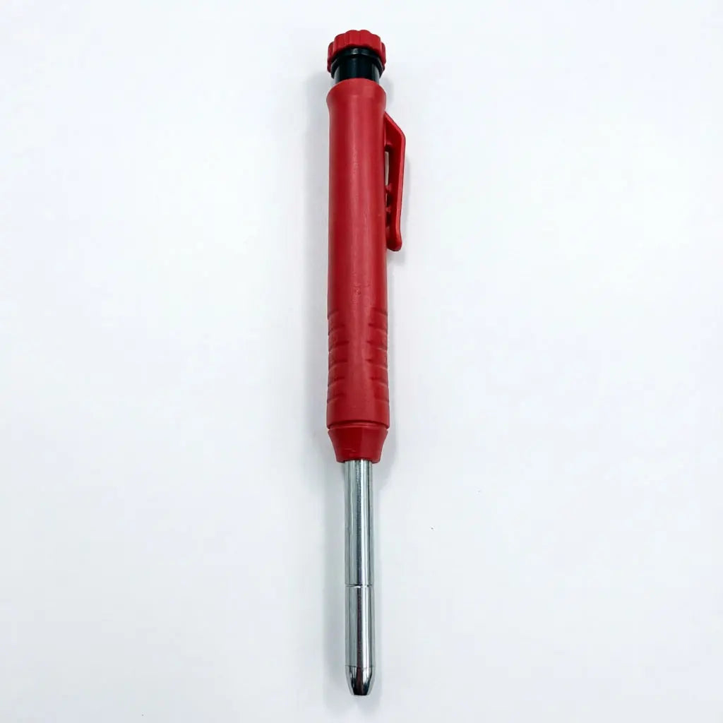 Woodworking Pencil Card and Refill Deep Hole Marking and Drawing with 2.8mm Reliable and Durable Lead for Carpenters Engineer