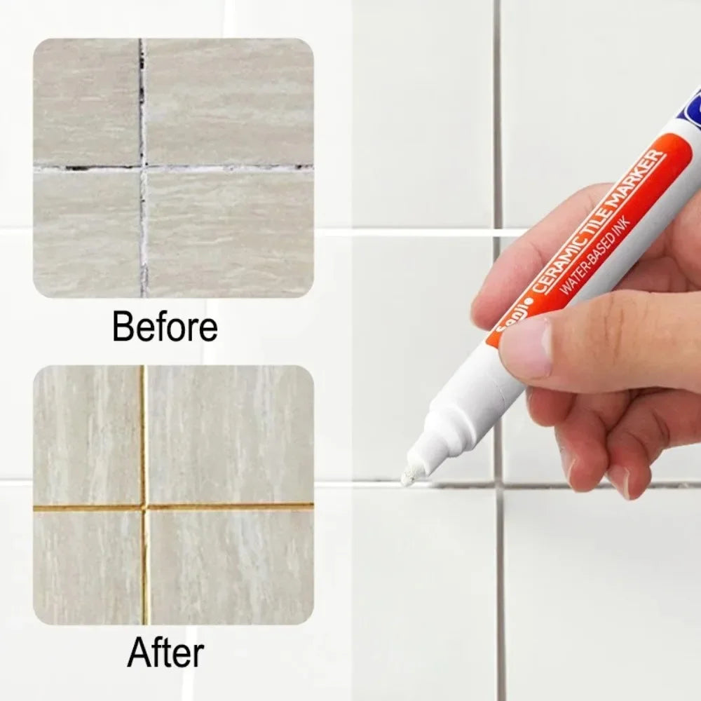 Crafts Painting Grout Art Supplies Wall Pen Waterproof Drawing Bathroom Paint Markers Accessories Pens Decoration Tile Floor 