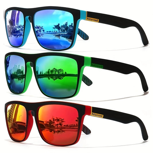 Fashion Vintage Square Polarized Sunglasses Men Women Driving Fishing Designer Sun Glasses Driver's Eyewear UV400
