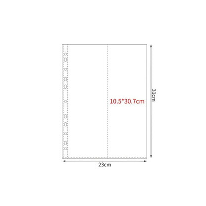 A4 Kpop Photocard Binder Sheets Multiple Pockets Sleeve PP Acid Free Photo Album Refill Pages Card Stamp Die Jewelry Storage