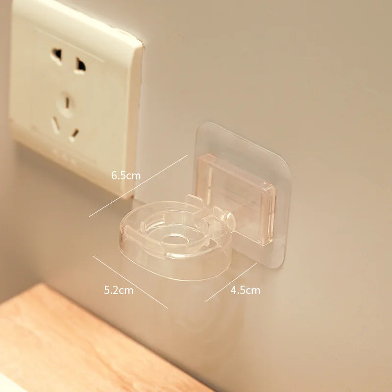 Wall-mounted watch charging stand, multi-functional charging stand, watch placement and storage rack - Transparent color