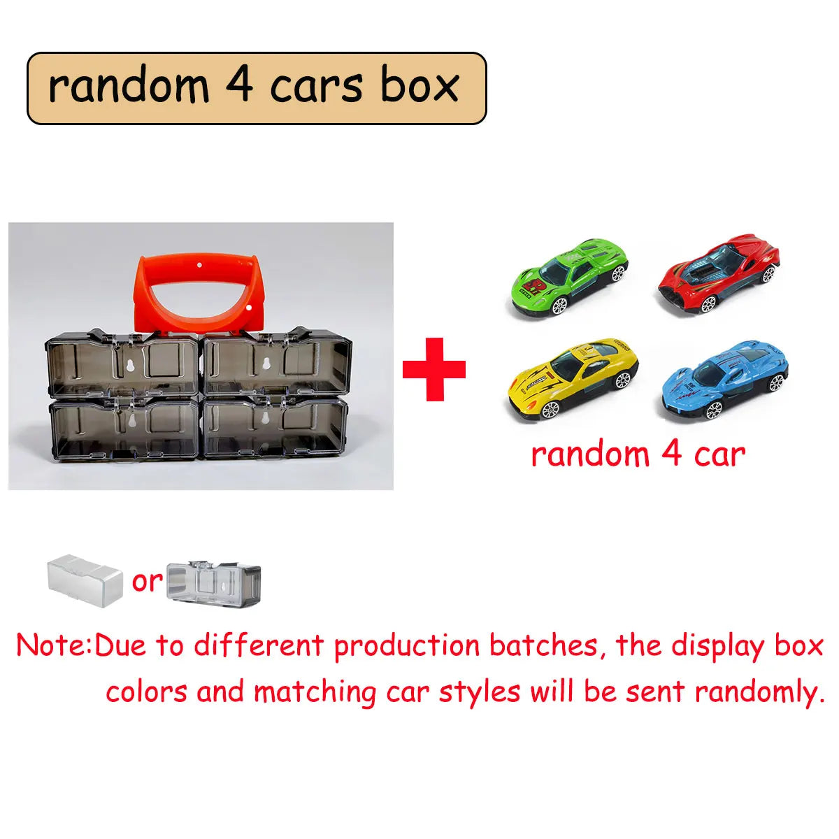 1/64 Acrylic Model Car Display Case Box DIY Assembly Storage Gift for Collectibles Multi-Layer Car Park (Without Car) 1/3/4/5