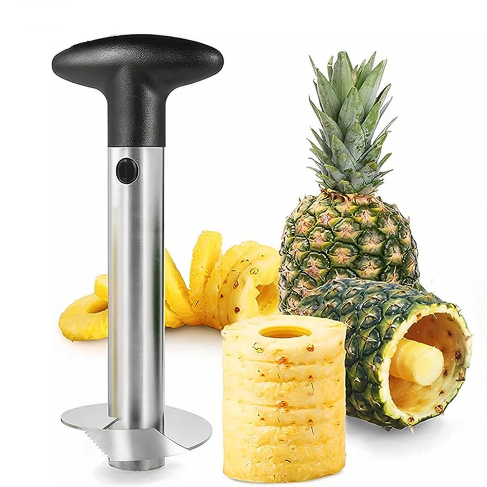 1PCS Spot Stainless Steel Pineapple Peeler Pineapple Corer Slicer Fruit Cutter Easy Slicer Peeler Kitchen Gadget Delivery Fas