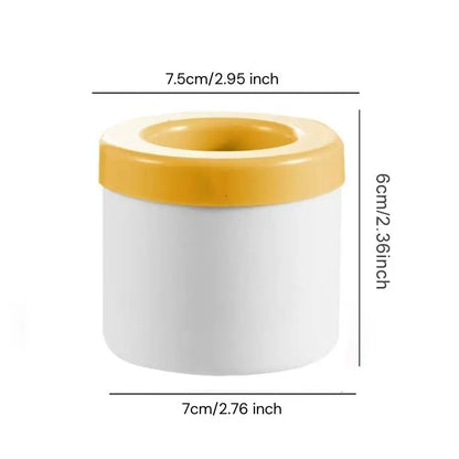 Silicone Ice Cube Mold Round Ice Bucket Summer Homemade DIY Refrigerator Freeze Ice Maker Creative Ice Cube Mold Barware Tool