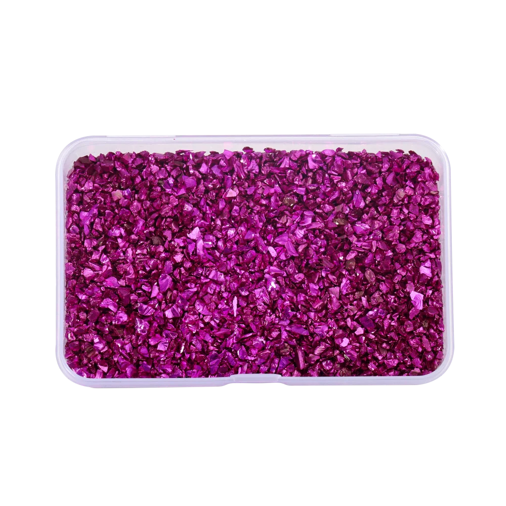 30g/Box Crushed Glass Stones Resin Filling Irregular Broken Stone for DIY Epoxy Resin Mold Crafts Nail Art Decoration Materia