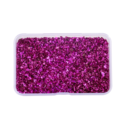 30g/Box Crushed Glass Stones Resin Filling Irregular Broken Stone for DIY Epoxy Resin Mold Crafts Nail Art Decoration Materia