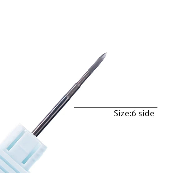1pc Carbide Tungsten Nail Drill Bit Rotate Burr Milling Nail Cutter Bits Electric Drill Machine For Manicure Pedicure Tools -