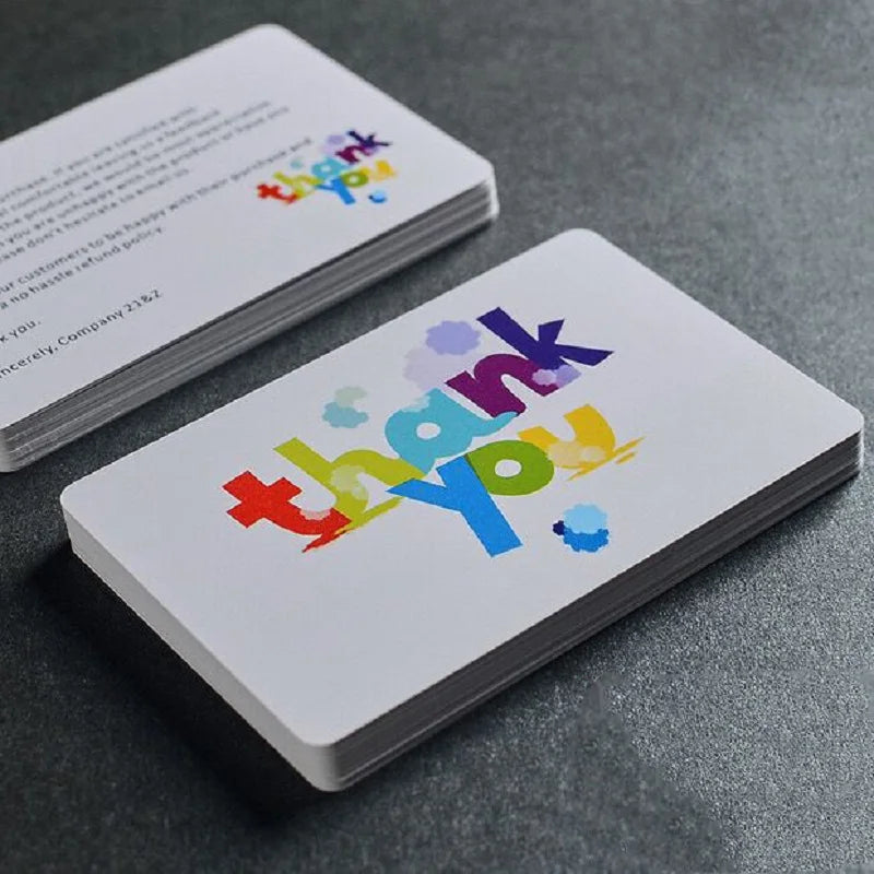 PVC Business Card Custom Photo Numbered Logo Printing ID Cards Waterproof Glossy Matte Pearl Frosted Double-sided 85*54mm