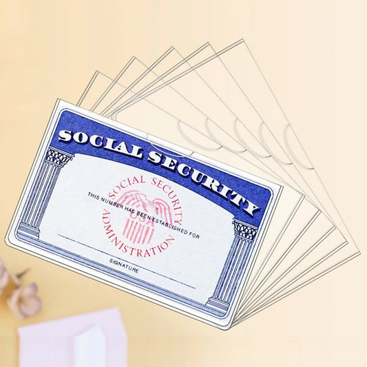 8/10/20PCS PVC Card Protective Cover, Card Holders Sleeves, Suitable For Social Security, Medical Insurance, and Credit Cards