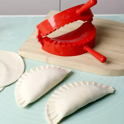 Professional Dumpling Maker Mold-Ergonomic Handle,Durable Plastic,Multi-Color for Dumplings,Cookies,Pastry-Easy Use Kitchen T