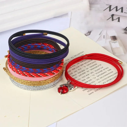 1PC Multicolor Magnetic Rope 51cm Adjustable Bracelets Rope For DIY Fashion Women Men Necklace Jewelry Making Accessories