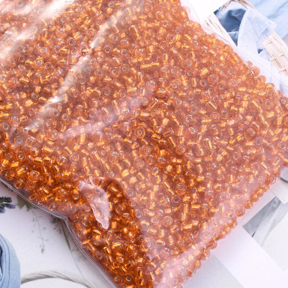 1000/500/200Pcs 4/3/2mm Glass Transparent Seed Bead Spacing Beads For Hand-Beading Diy Jewelry Accessories Bracelet Necklace