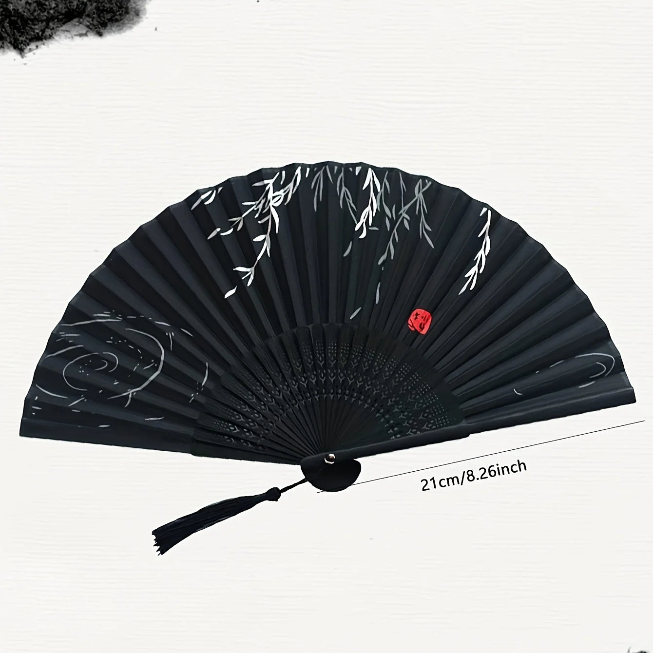 1pc-Multi-colored hand folding fan, bamboo folding fan, hand folding fan for church wedding gifts, party