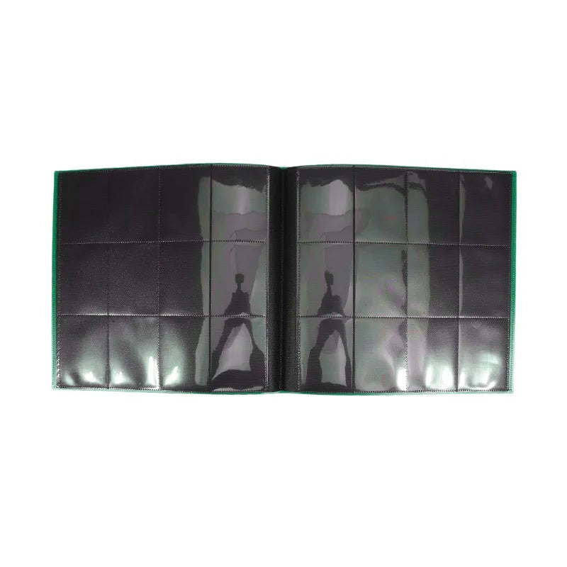 Collectible Card Binder Album 160/360/480 Card Holder 4/9/12 Grids Card Binder Album Large-capacity Card Binder Notebook - gr