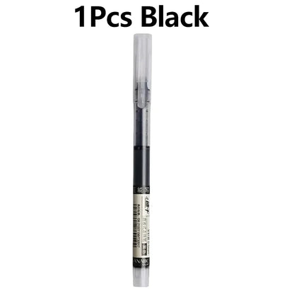 1-20Pcs Needle Type Gel Ink Pens Black/Blue/Red 0.5mm Liquid Ballpoint Pen Students Stationery School Office Writing Tool