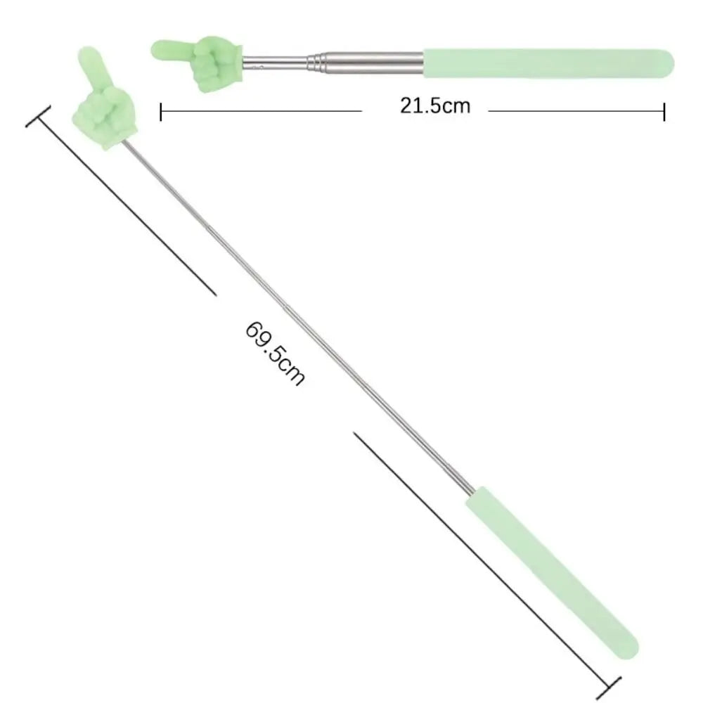 Teaching Tools For School Teachers Telescopic Stainless Classroom Point Stick Retractable Presentation Whiteboard Hand Pointe