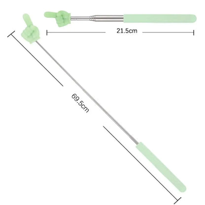 Teaching Tools For School Teachers Telescopic Stainless Classroom Point Stick Retractable Presentation Whiteboard Hand Pointe