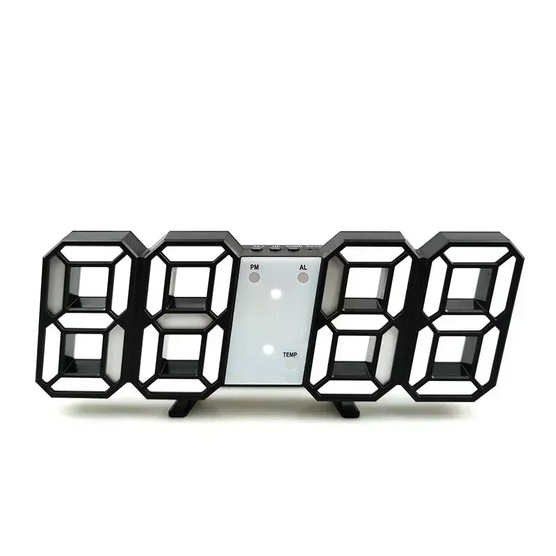 Digital Wall Clock Desk Watches Electronic Alarm Modern Home Decoration for Bedroom Decor Interior Led Table Clocks Living Ro