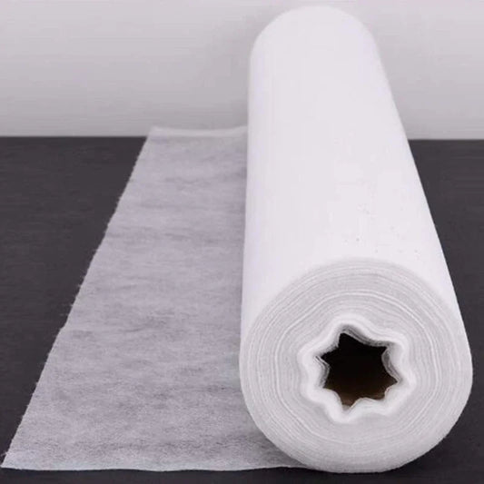 50pcs/roll Disposable Beauty Salon Bed Sheets 50pcs/Roll, Non-Woven Table Cover for Tattoo SPA Eyelash Extension, Paper Roll