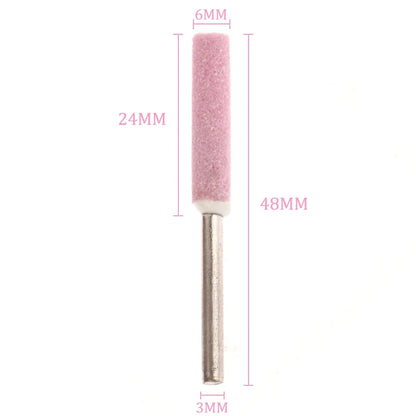 10Pcs Chainsaw Sharpener Grinding Stone File 4/4.8/5.5/6mm Chains Saw Sharpening Set Polishing Metals Chainsaw Sharpener Ston