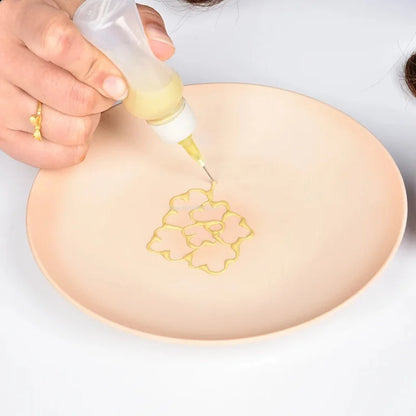 Pottery Supplies Plastic Pointed Mouth Squeeze Mud Bottle DIY Ceramic Craft Cup/vase/tea Set Creative Painting Coloring Tools