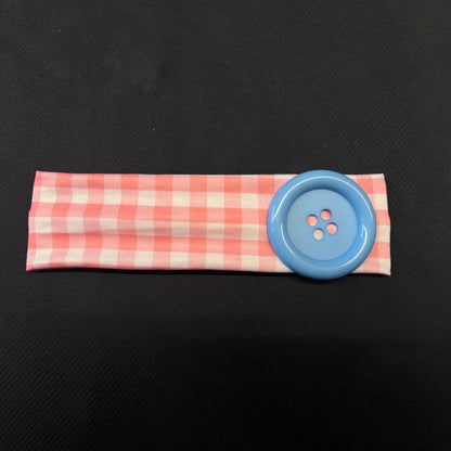 Vintage Women's Polka Dot Button Headband Spicy Girl Ins Y2K Japanese Trendy Headband Sweet Cool Sports Yoga Headband - E-1 B