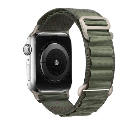 for Apple watch Straps 45mm 46mm 49mm 42mm iwatch Band 44mm 40mm Nylon Alpine bracelet correa Series 10 9 8 7 6 11 SE Ultra 2