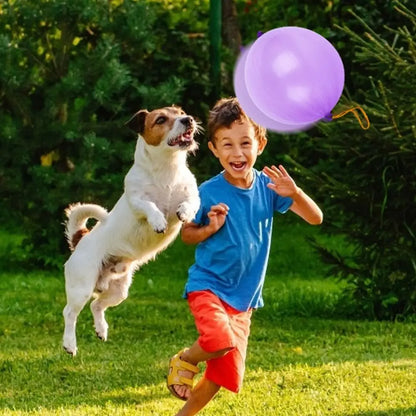 10Pcs Punch Balloons with Rubber Band 18inch Thicken Fun Ballon Birthday Party Baby Shower Kids Daily Games Wedding Decoratio