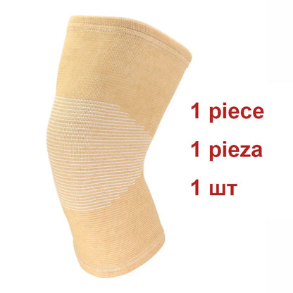 Bamboo Charcoal Knee Warmers for Men & Women - Breathable Thin-Knit Thermal Sleeves with Anti-Slip Grip, Joint Support Comfor