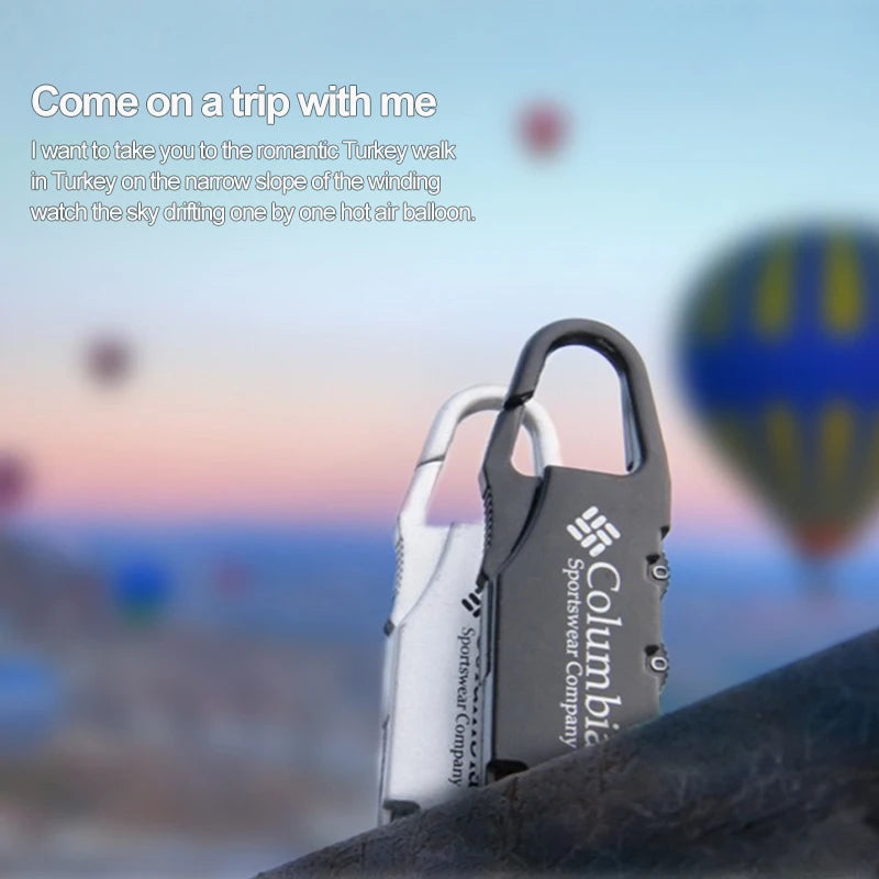 Alloy Combination Code Number Lock Padlock Luggage Lock for Zipper Bag Backpack Handbag Drawer Cabinet Luggage Lock Tools