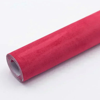 Self-Adhesive Suede Fabric Microfiber Luxurious Plush Car Interior Wrap Velvet Fabric for Jewelry Display Case Decor DIY Craf