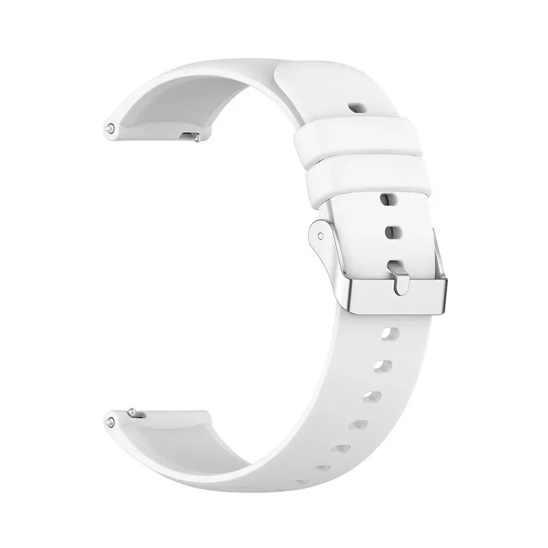 Universal Watch Straps 22mm 20mm Quick Release Silicone Band Soft Rubber Wristband for Huawei Samsung Xiaomi Amazfit Smartwat
