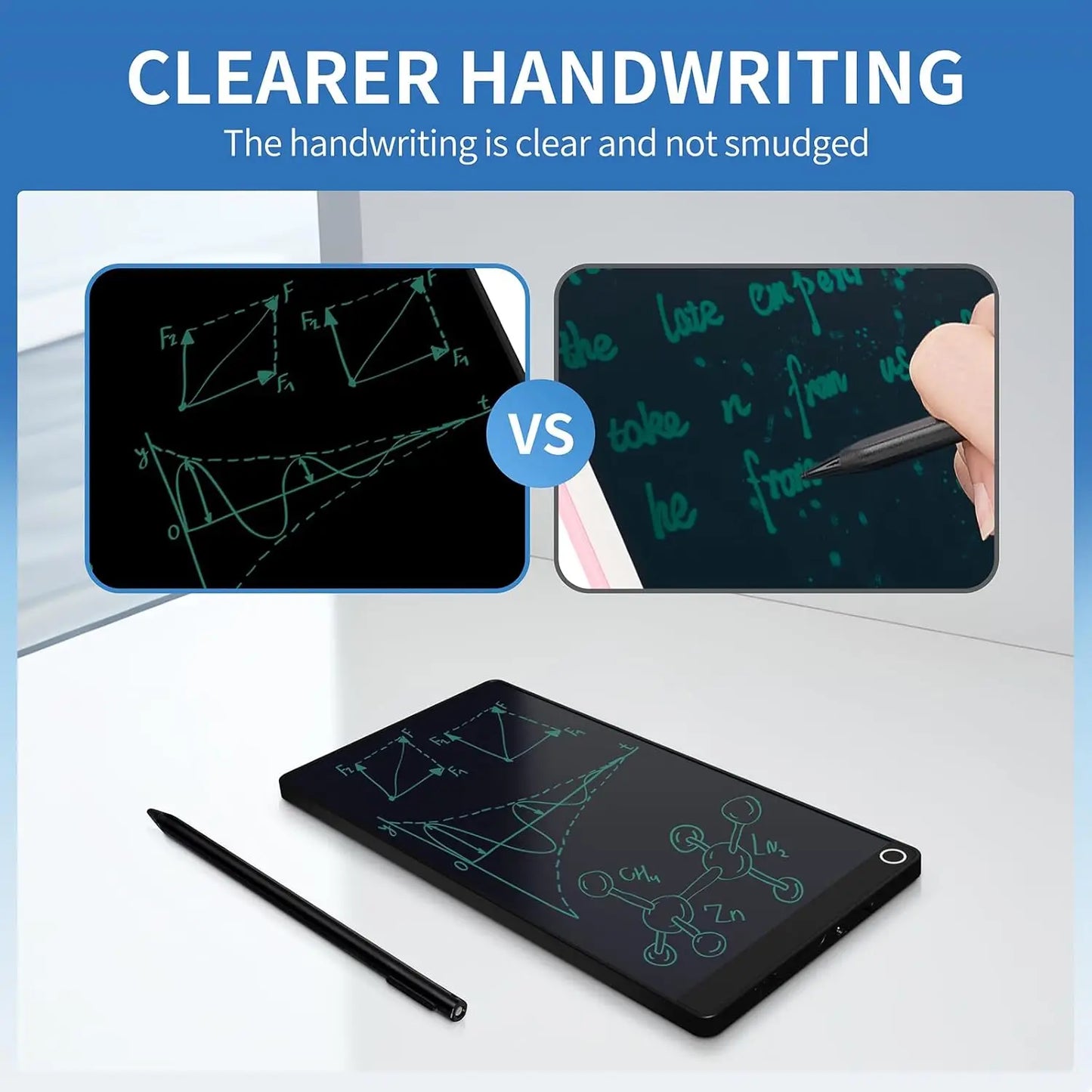 6.5" Full Screen LCD Writing Tablet, Portable Digital Notepad, Lightweight Pocket Design, Ideal For Creative Sketching Drafti